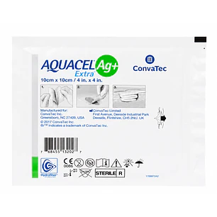 Aquacel Ag Extra 10x10cm Convatec (Unidad)