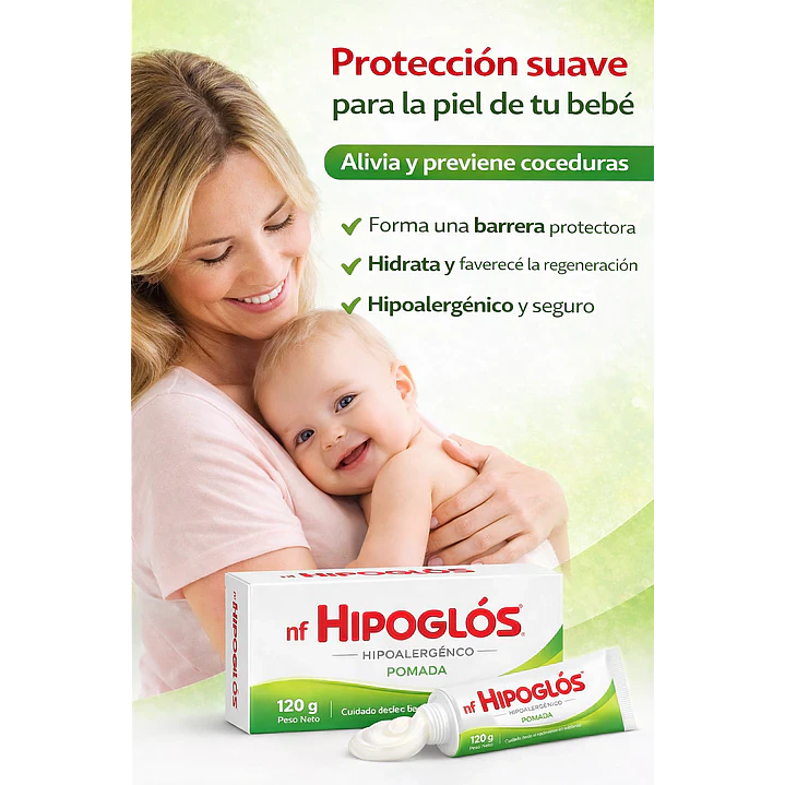 Hipoglos Pomada Coceduras 120 Gr Pack X6 5