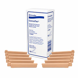 Pinza Clamp Cierre Bolsa Ostomía Convatec x10