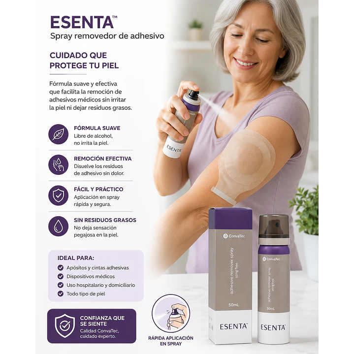 Esenta Removedor Adhesivo Spray 50ml Pack x2 5