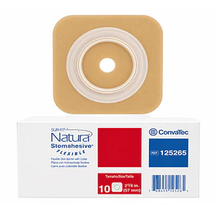 Barrera Placa Surfit Natura Flexible Convatec 57mm Caja x10