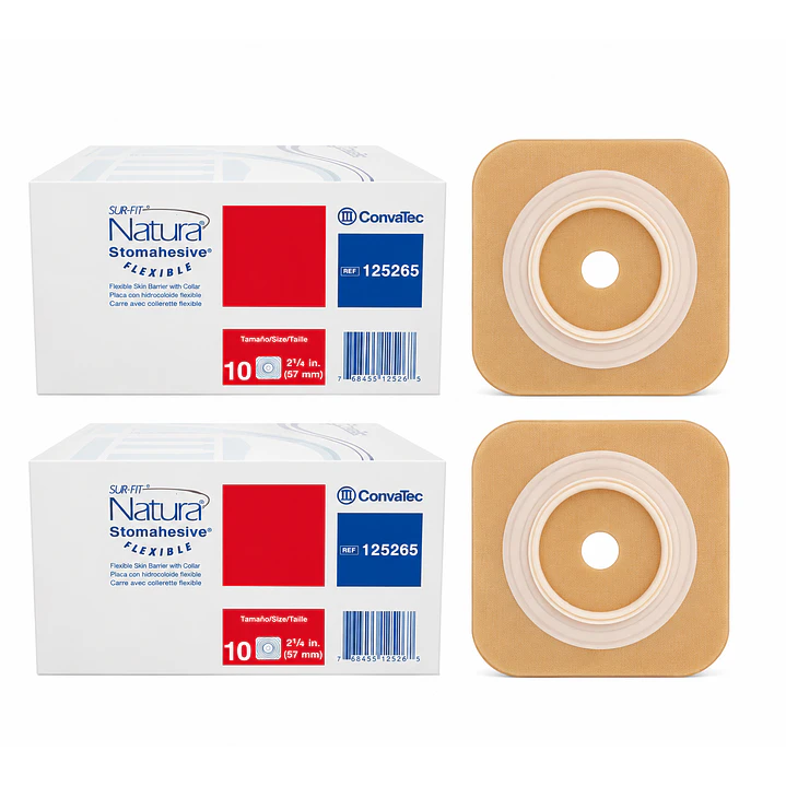 Barrera Placa Surfit Natura Flexible Convatec 57mm Cajax10 Pack x2 1