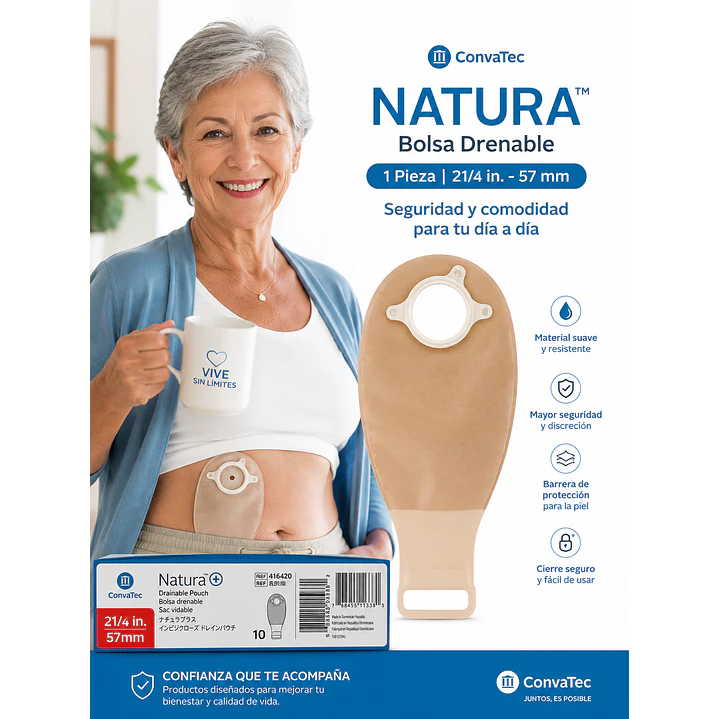 Bolsas Surfit Natura Flex 57mm Convatec Caja x10 3
