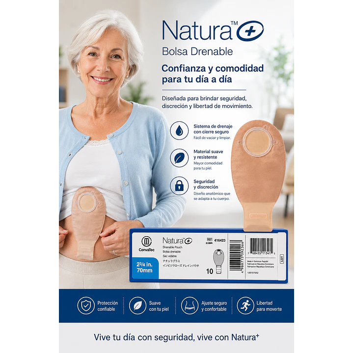 Bolsas Surfit Natura Flex 70mm Convatec Caja x10 5