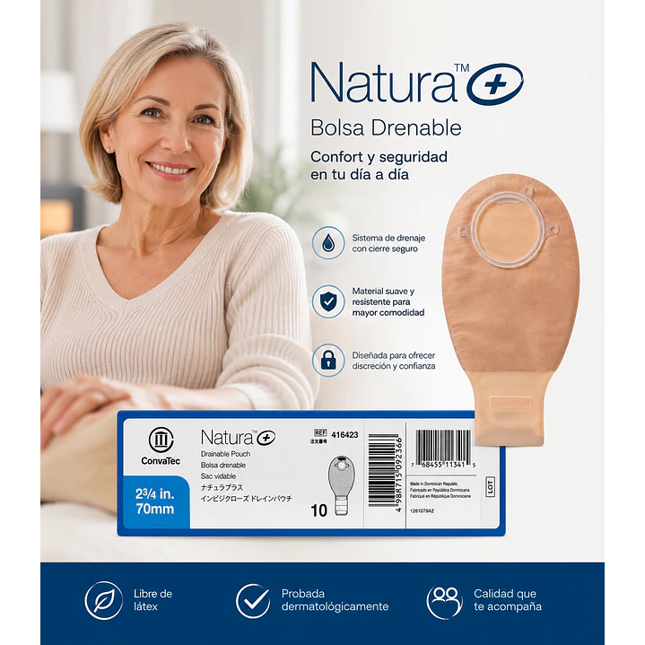 Bolsas Surfit Natura Flex 70mm Convatec Pack x2 3