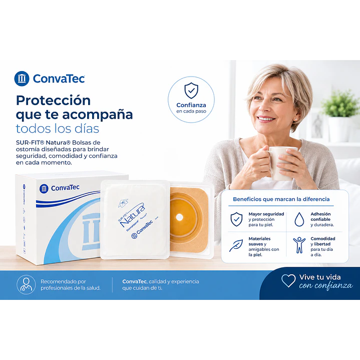 Barrera Surfit Natura Flex 70mm Convatec Pack x2 6
