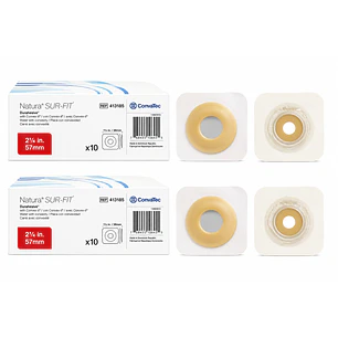 Placa Convexa Ostomía Convatec 57mm Caja x10 Pack x2