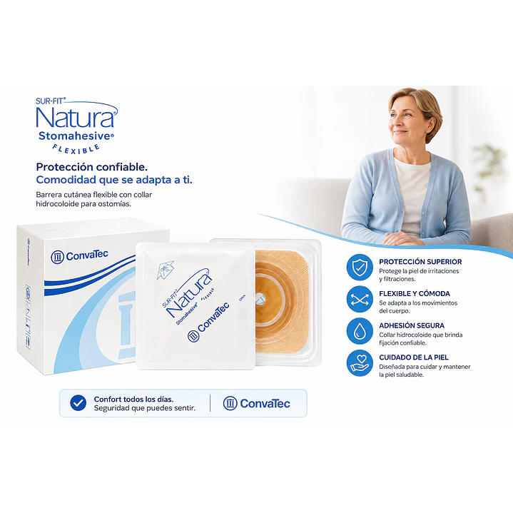 Placa Surfit Natura 45mm Convatec Caja x10 4