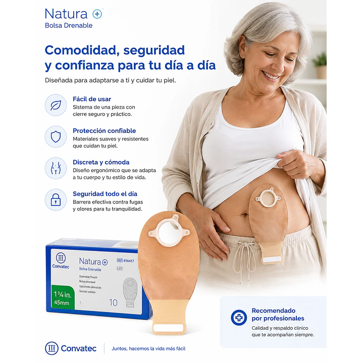 Bolsa Colostomía Opaca 45mm Convatec Caja x10 3
