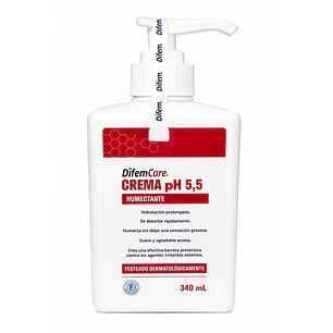 Crema Humectante pH 5.5 Hidratación Difem 340ml