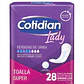Toalla Cotidian Lady Super Absorción Femenina x28 Pack x10 - Miniatura 3