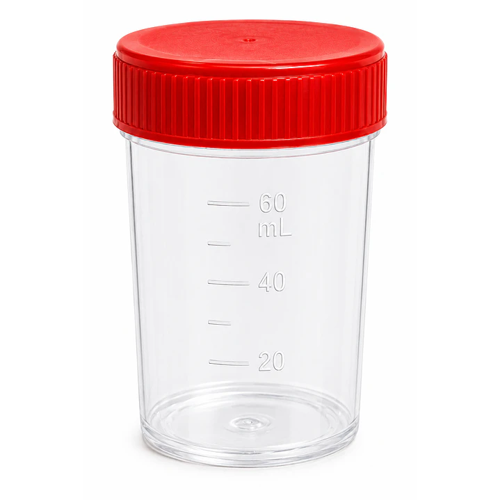 Frasco Recolector De Orina Esteril 60ml (1 Unidad) 1