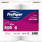 Papel De Baño Industrial 500 Mts X 6 Unidades (3.000 Mts) - Miniatura 1