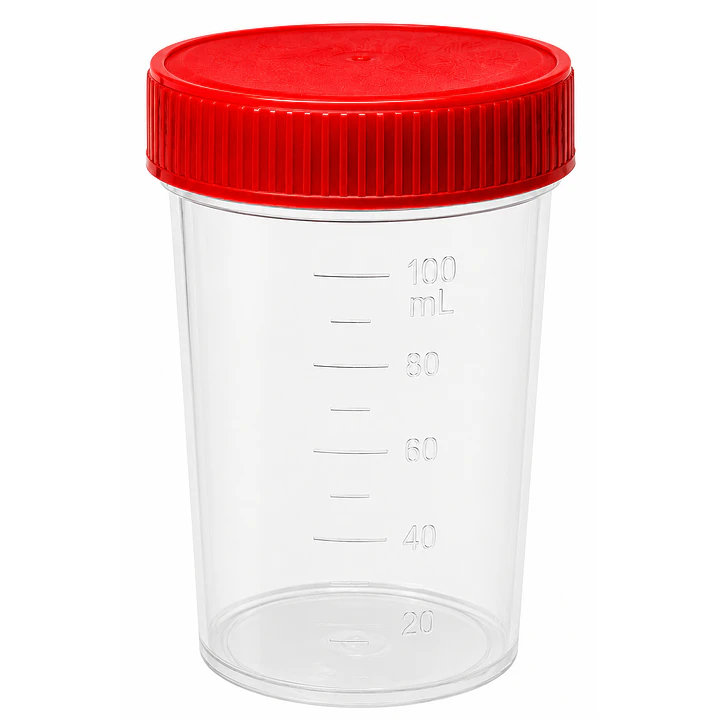 Frasco Recolector De Orina Esterial 100ml Caja X250  2