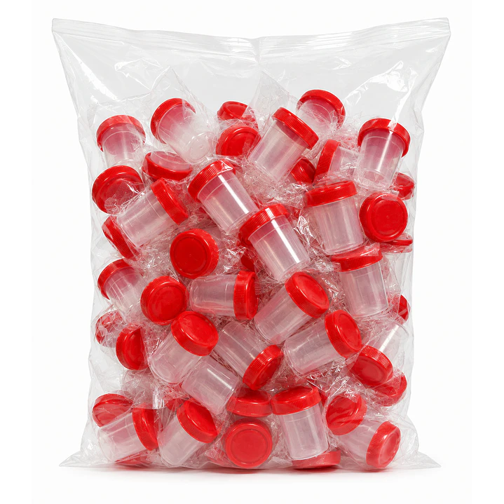 Frasco Recolector De Orina Esteril 60ml Pack X100  1