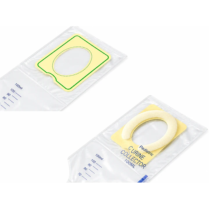 Bolsa Recolectora De Orina Pediatrico 100 Ml Pack X50   4