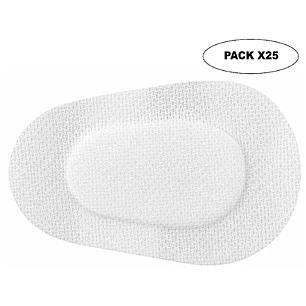 Parche Ocular Adulto 8.5 x 6.0 cm Hipoalergénico Pack x25