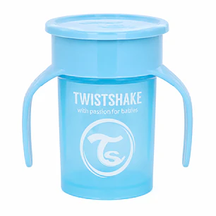  Twistshake Vaso De Entrenamiento 360 Niños 230ml Azul Pastel