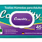 Toallas Húmedas Adultos Comodity Care Extra Grande X45 - Miniatura 1