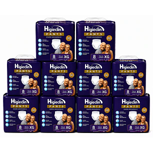 Comodity Pañal Tipo Calzon Talla Xg - 8uds Talle Extra Grande Pack X10