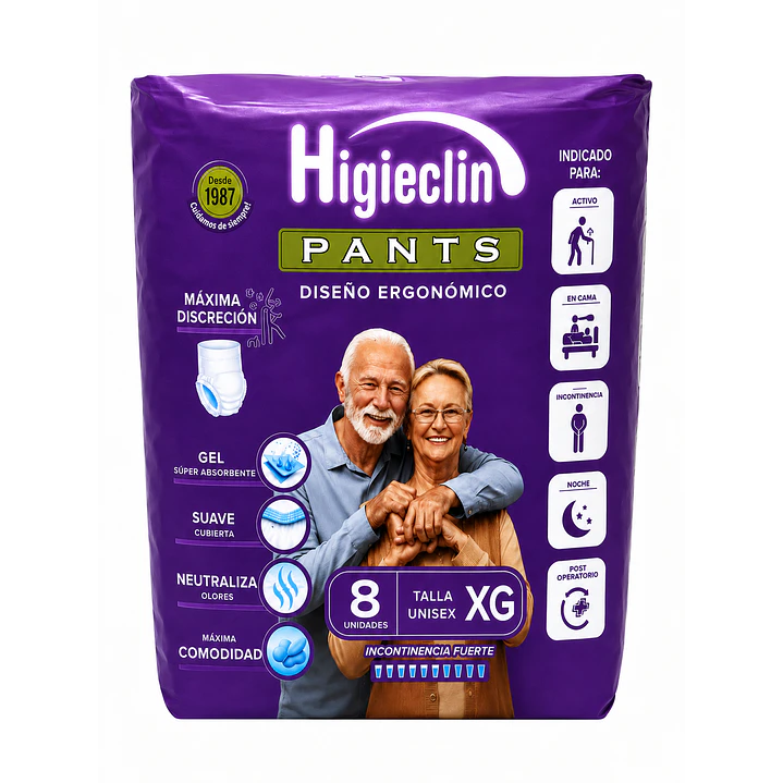 Comodity Pañal Tipo Calzon Talla Xg - 8uds Talla Extra Grande 1