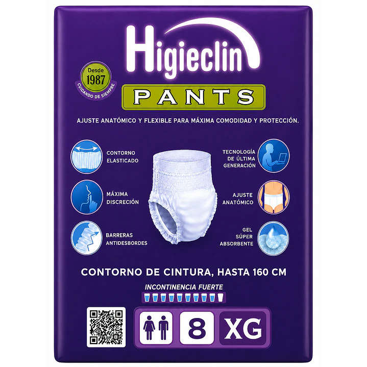 Comodity Pañal Tipo Calzon Talla Xg - 8uds Talla Extra Grande 6
