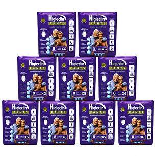 Comodity Pañal Tipo Calzon Talla Xg - 8uds Talla Extra Grande Pack X10