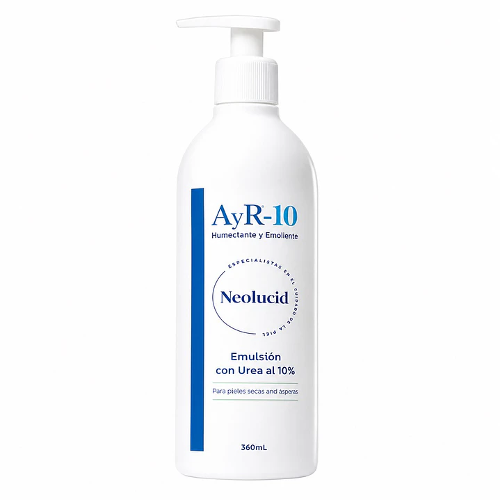 Neolucid Ayr-10 100 Ml – Loción Hidratante con Urea 10% Para Piel Seca 2
