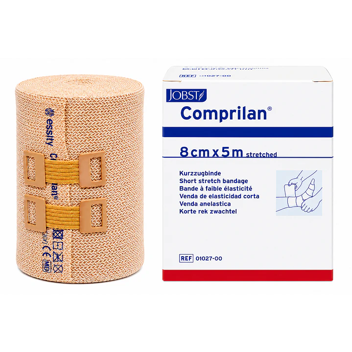 Venda Compresiva Jobst Comprilan 8 Cm X 5 M Color Piel 1