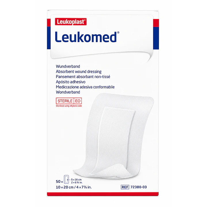  Aposito Microporoso Esteril Leukomed 10x20cm Pack X5 5