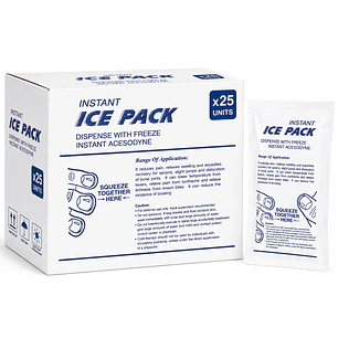 Compresa De Hielo Instantaneo Instant Ice Caja x25