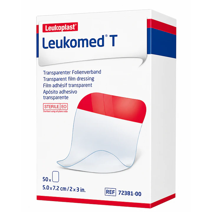  Aposito Esteril Transparente Leukomed T 5x7.2cm Pack X5 8