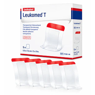  Aposito Esteril Transparente Leukomed T 5x7.2cm Pack X5