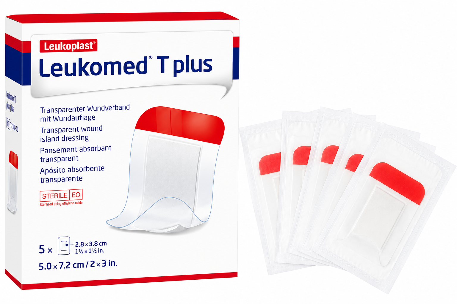 Aposito Esteril Leukomed T Plus5x7.2cm Pack X5