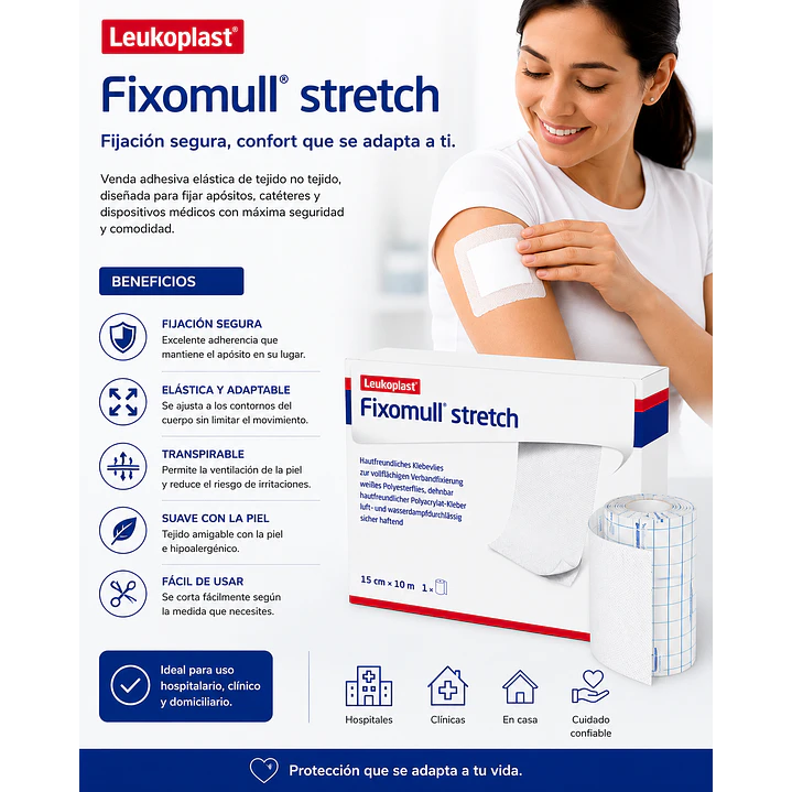 Venda De Gasa Fixomull Strech 5cmx10m  4