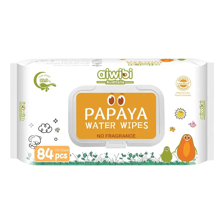Toallas Húmedas Aiwibi Papaya Caja X12 3