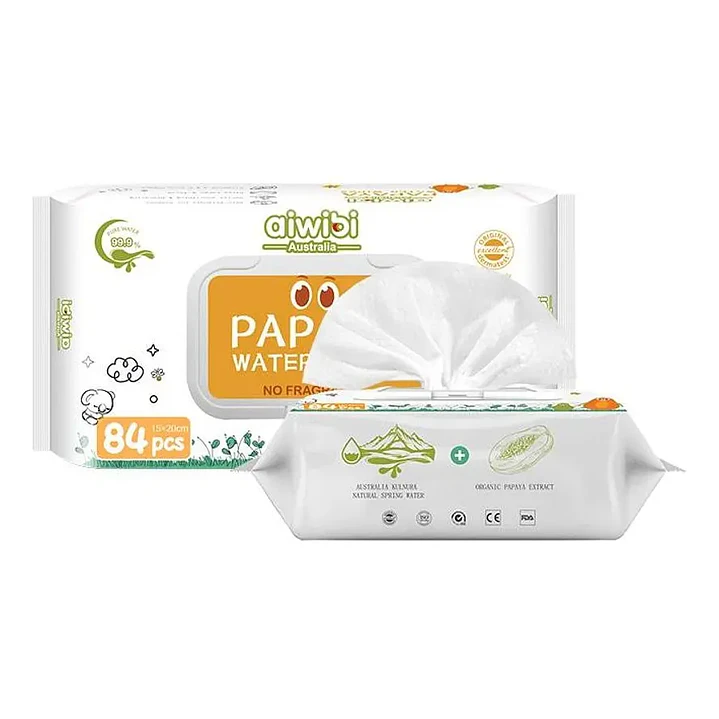 Toallas Húmedas Aiwibi Papaya Caja X12 4