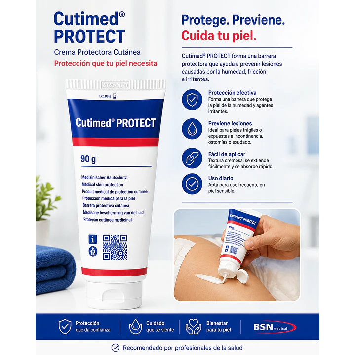 Cutimed Protect 90g Crema Protectora Cutanea 6