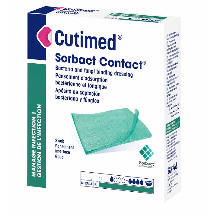 Cutimed Sorbact Aposito 7 x 9cm  3