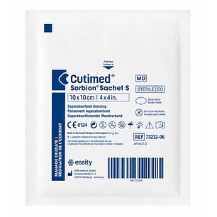 Aposito Cutimed Sorbion Sachet S  10x10cm Unidad
