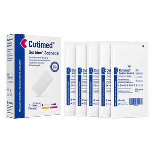 Aposito Cutimed Sorbion Sachet S 10x20cm Pack x5