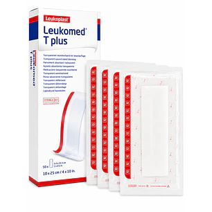 Apósito Absorbente Leukomed T Plus 10 X 25 Cm Pack X5