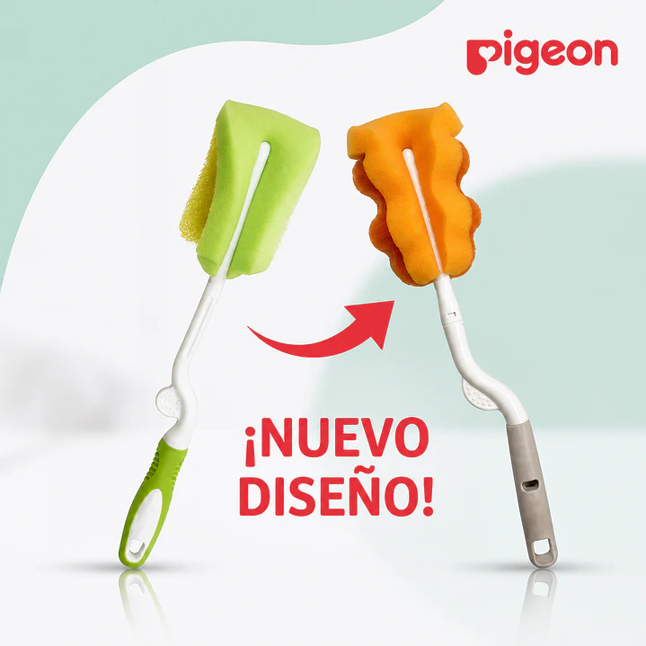 Cepillo Giratorio Esponja Pigeon Limpia Mamaderas 2