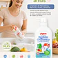 Limpiador De Mamaderas Biberones Frutas Verduras Pigeon 450ml - Miniatura 4