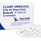 Clamp Abrazadera De Cordon Umbilical Pack X50 - Miniatura 1