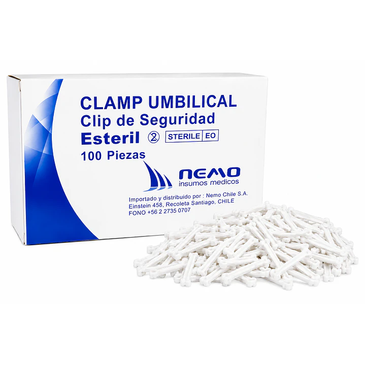 Clamp Abrazadera De Cordon Umbilical Caja X100 1
