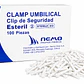 Clamp Abrazadera De Cordon Umbilical Caja X100 - Miniatura 1