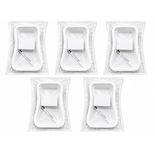 Bandeja Riñonera Plástica Esteril Pack X5
