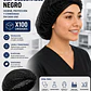 Cofia Gorro Clip Desechable Negro X100 Unidades - Miniatura 5