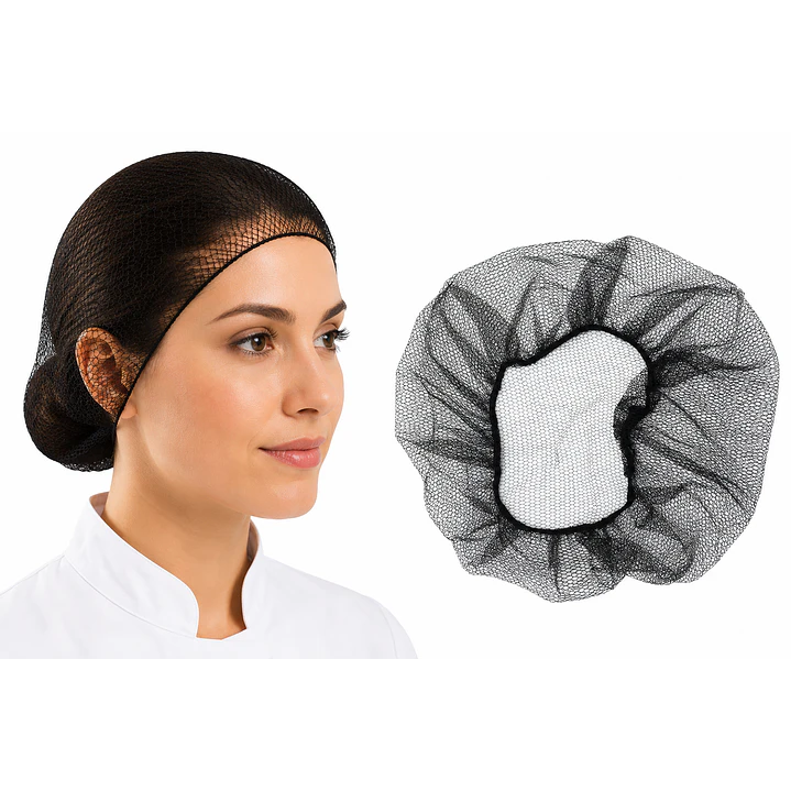 Gorro Redecilla De Pelo Negra 100 Unidades (malla) 1
